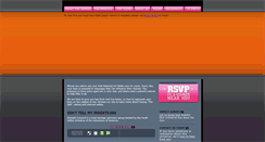 Desktop Screenshot of donttellmyparents.org